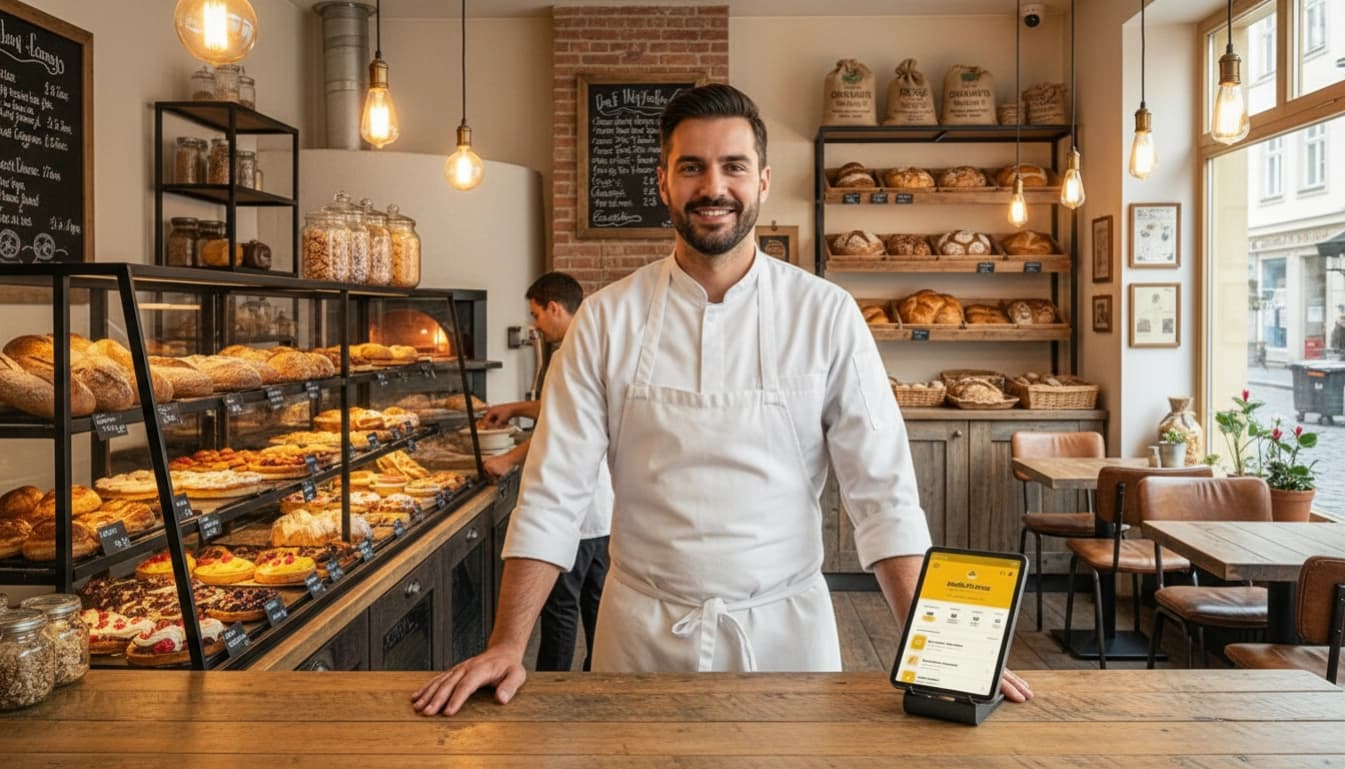 Parceiro MIMO gerenciando pedidos